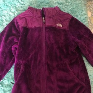 Magenta women’s North Face